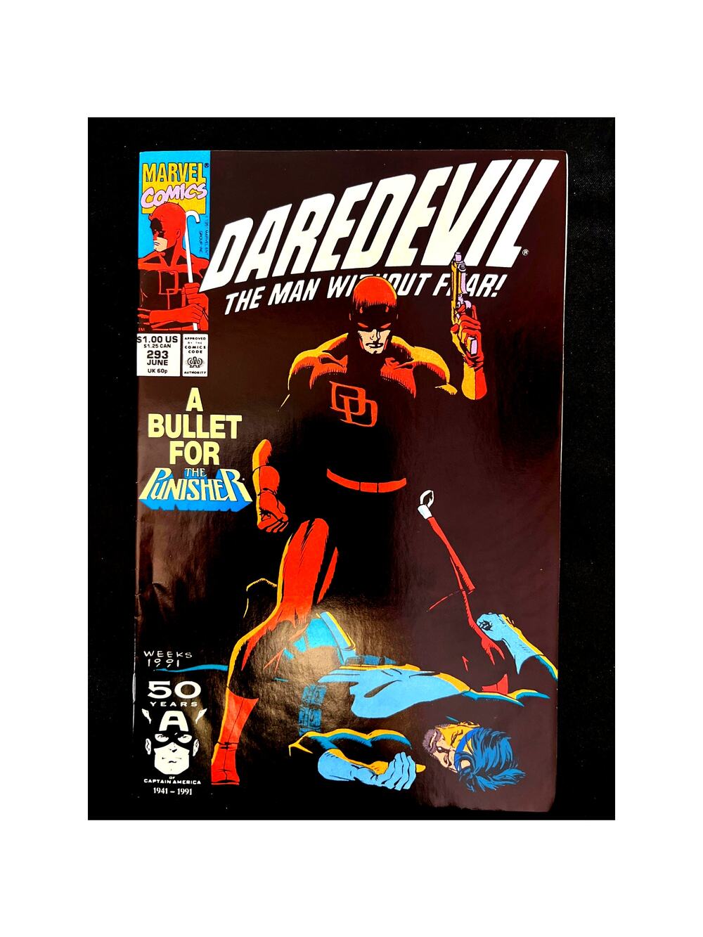 1991 Marvel "DAREDEVIL" #293 - Graded NM/Uncommon by Comic App